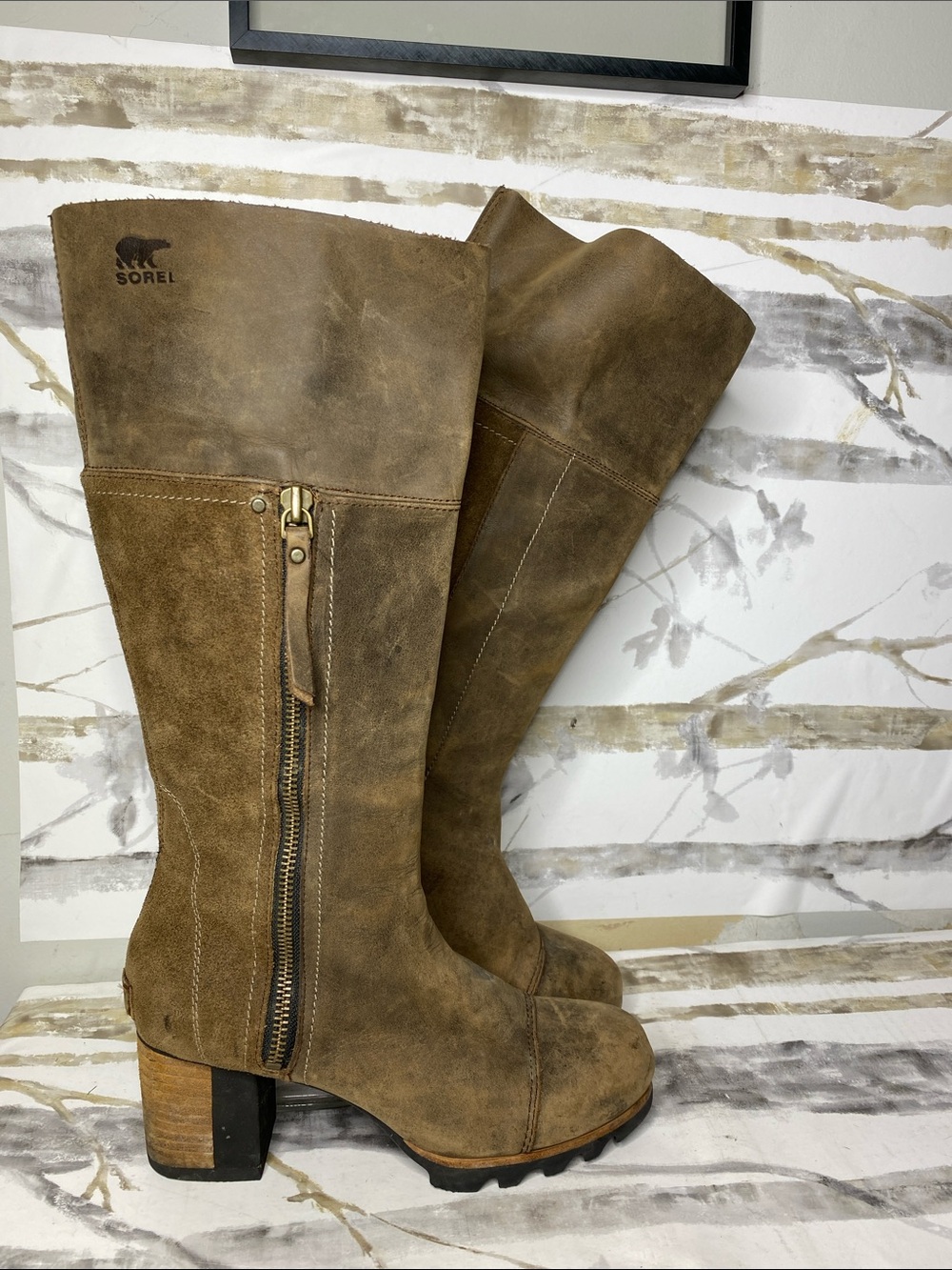 Sorel Addington Tall Heeled Boots